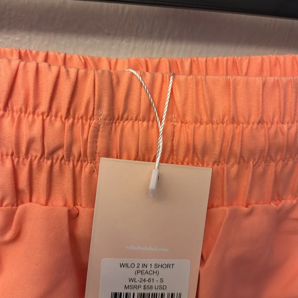 NWT Wilo 2 in 1 shorts size XL._4